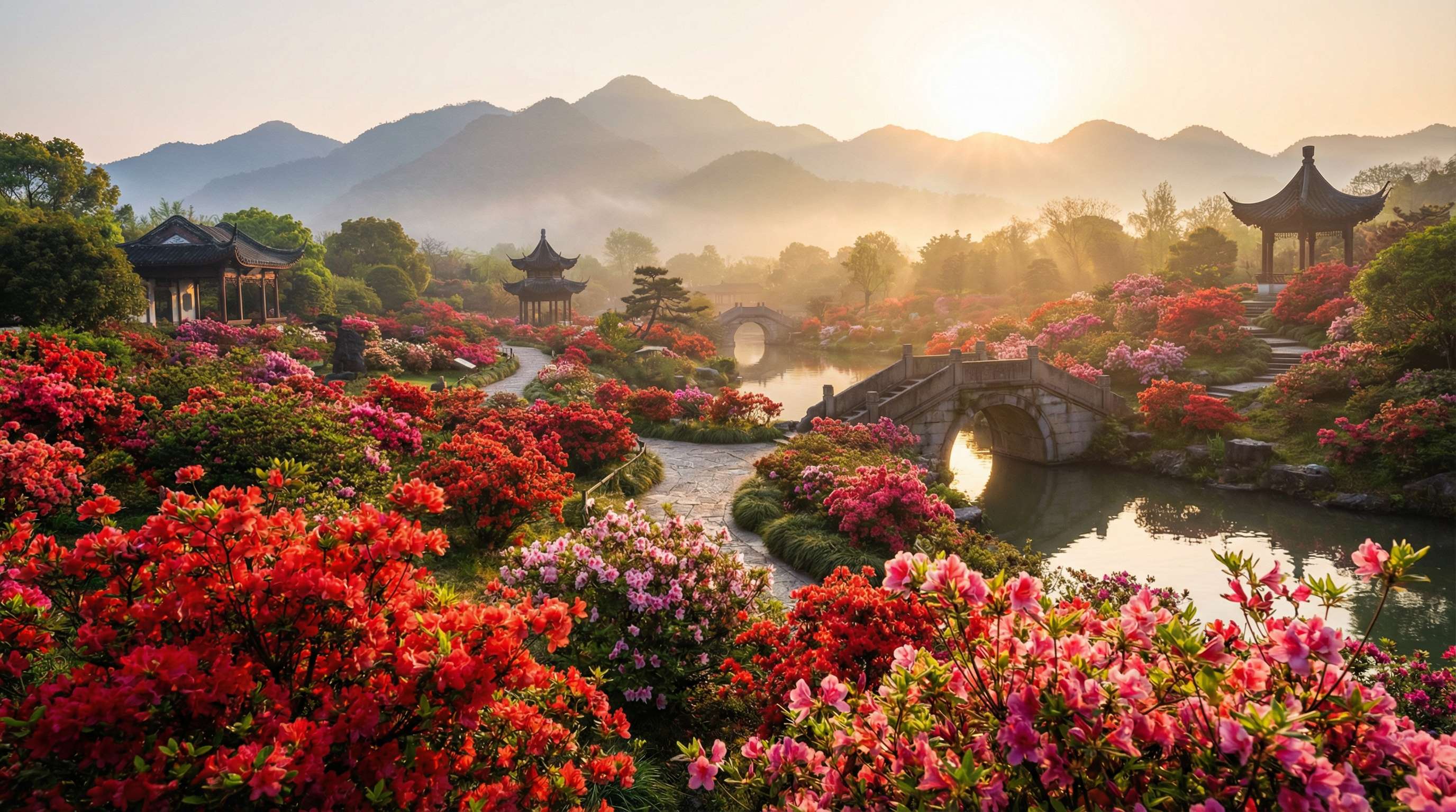 糖心杜鹃花海视频